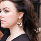 Harper Earrings - Cowhide