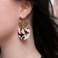 Harper Earrings - Cowhide