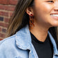 Brooklyn Earrings - Amber
