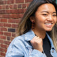 Brooklyn Earrings - Amber