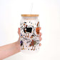 Spooky Goose Cup With Lid and Straw