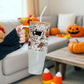 Spooky Goose Tumbler with Lid and Straw