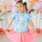 Springtime Splendor Ruffle Pocket Tee