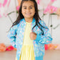 Springtime Splendor Satin Jacket