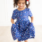 Star Bright S/S Pocket Twirl Dress