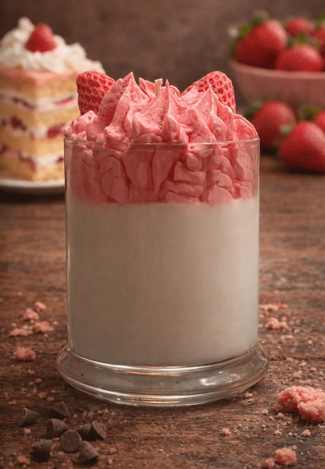 Fan Favorites Trio - Blueberry Waffle, Strawberry Shortcake & Fruit Loops Scented Dessert Candles