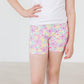 Summer Watercolor Twirl Shorts