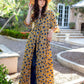 Sunflower Dressing Gown in Gold
