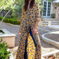 Sunflower Dressing Gown in Gold