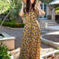Sunflower Dressing Gown in Gold