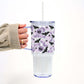 Sweet & Spooky  Tumbler with Lid and Straw