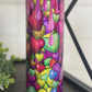 Sweet Hearts 20oz Shimmer Skinny Tumbler