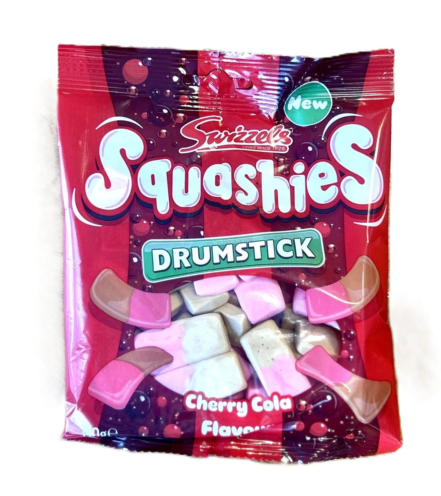 Swizzels Squashies Cherry & Cola 140g | Rare British Gummy Candy (UK)
