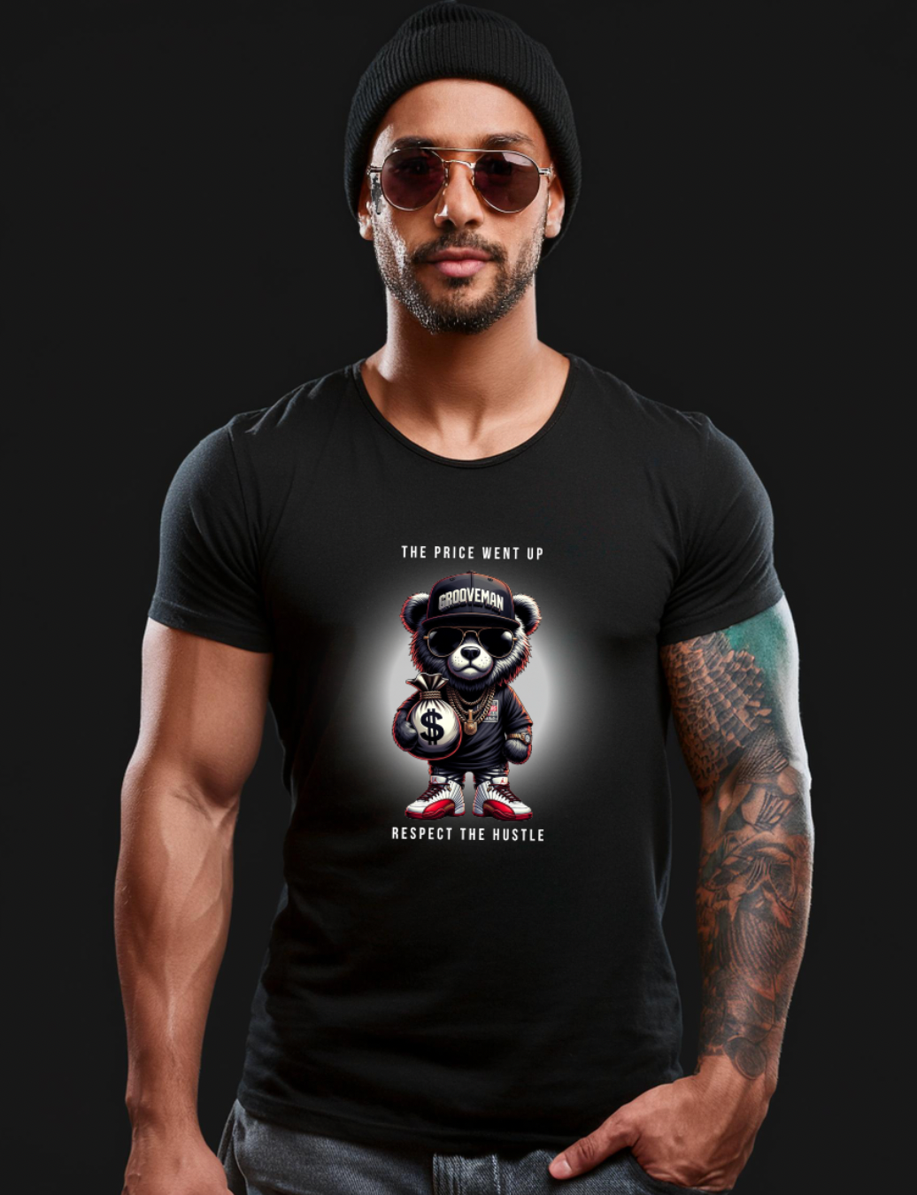 THE PRICE WENT UP — Black Collection T-Shirt