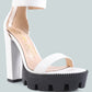 Rattle Chunky High Block Heel Sandals