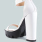 Rattle Chunky High Block Heel Sandals