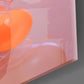 Queen of Orange Glass Wall Art || Designer Collection