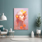 Queen of Orange Glass Wall Art || Designer Collection