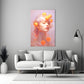 Queen of Orange Glass Wall Art || Designer Collection