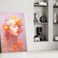 Queen of Orange Glass Wall Art || Designer Collection