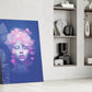 Pink Bubbles Glass Wall Art || Designer Collection