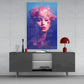 Pink Bubbles Glass Wall Art || Designer Collection