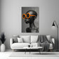 Faces of Colors Glass Wall Art || Designer Collection