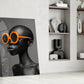Faces of Colors Glass Wall Art || Designer Collection