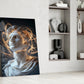 The Shining Mind of Aurelius Glass Wall Art || Designer Collection