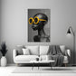 Faces of Colors Glass Wall Art || Designer Collection