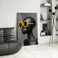 Faces of Colors Glass Wall Art || Designer Collection