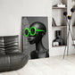 Faces of Colors Glass Wall Art || Designer Collection