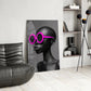Faces of Colors Glass Wall Art || Designer Collection