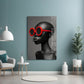 Faces of Colors Glass Wall Art || Designer Collection