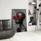 Faces of Colors Glass Wall Art || Designer Collection