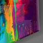 Colorful Nightmare Glass Wall Art || Designer Collection