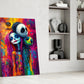 Colorful Nightmare Glass Wall Art || Designer Collection