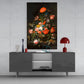 The Wealth in the Vase Glass Wall Art || Designer Collection