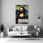 Modern Mona Lisa Glass Wall Art || Designer Collection