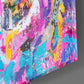 Graffiti David Glass Wall Art || Designer Collection
