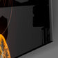 Neon Jaguar Glass Wall Art || Designer Collection
