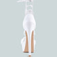Twerk Tie-Up Braided High Platform Sandals