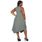Plus Size Women's Basic Sleeveless Reverie Dress - shopatkonus