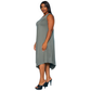 Plus Size Women's Basic Sleeveless Reverie Dress - shopatkonus