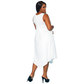 Plus Size Women's Basic Sleeveless Reverie Dress - shopatkonus