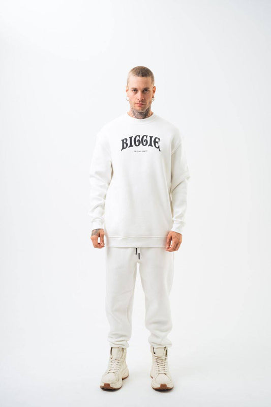 BIGGIE Oversized Sweatshirt – 90s Hip-Hop Legend Tribute Streetwear