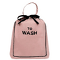 To Wash Laundry Bag, Pink/Blush