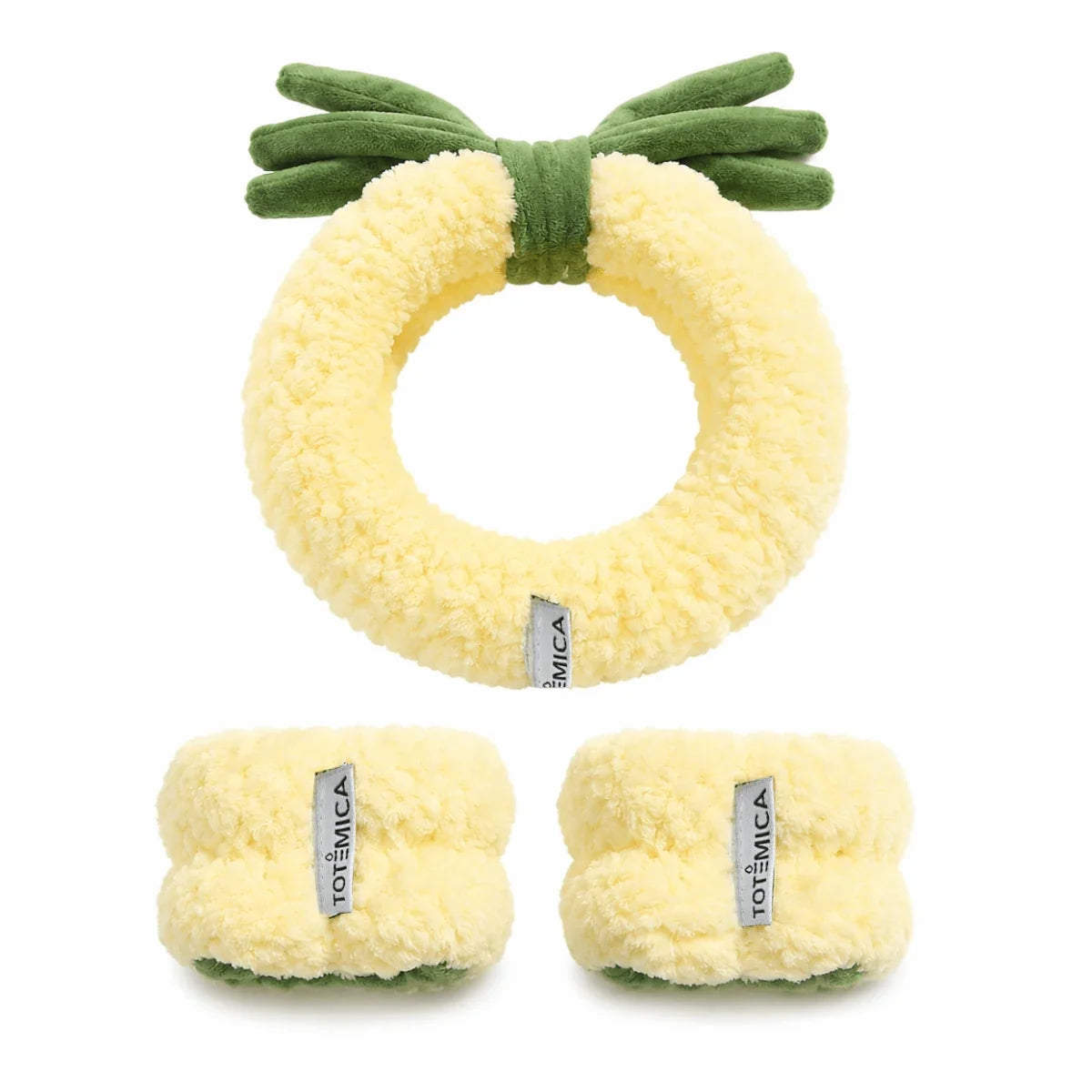 Totemica Spa Headband & Wristband Pineapple