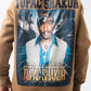 Tupac Shakur Oversized Sweatshirt: The Life & Death Graphic