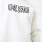 Tupac Shakur Oversized Sweatshirt: The Life & Death Graphic
